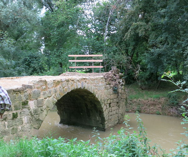 Mouchan, le pont roman sur l'Osse
